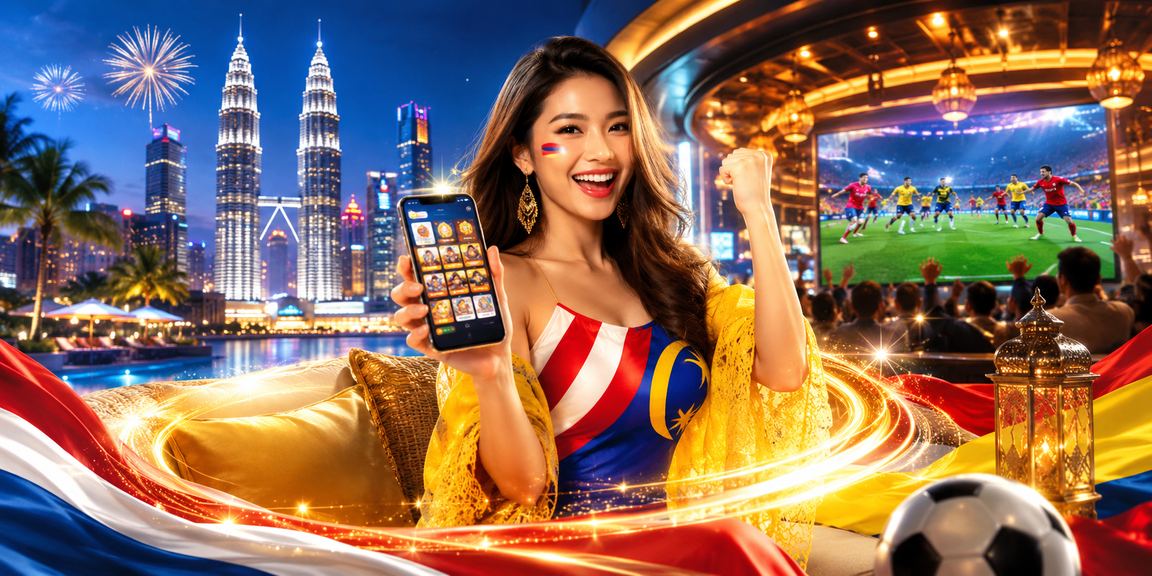Suasana bonus VIP dan pertaruhan sukan di Kuala Lumpur dengan rekaan Melayu mewah
